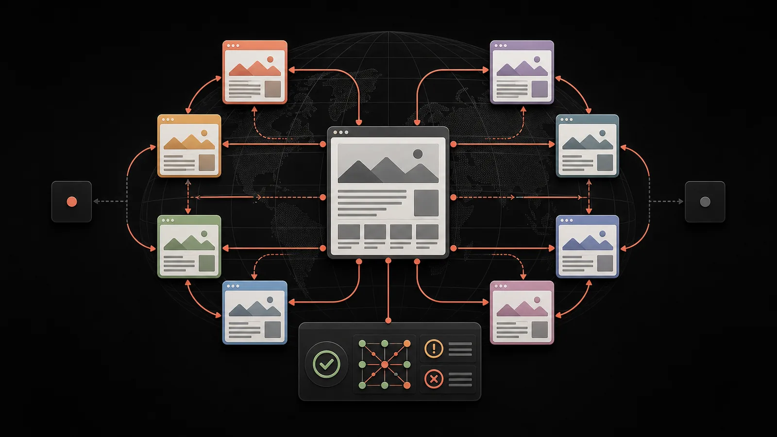 International page variants connect through reciprocal language and region annotations