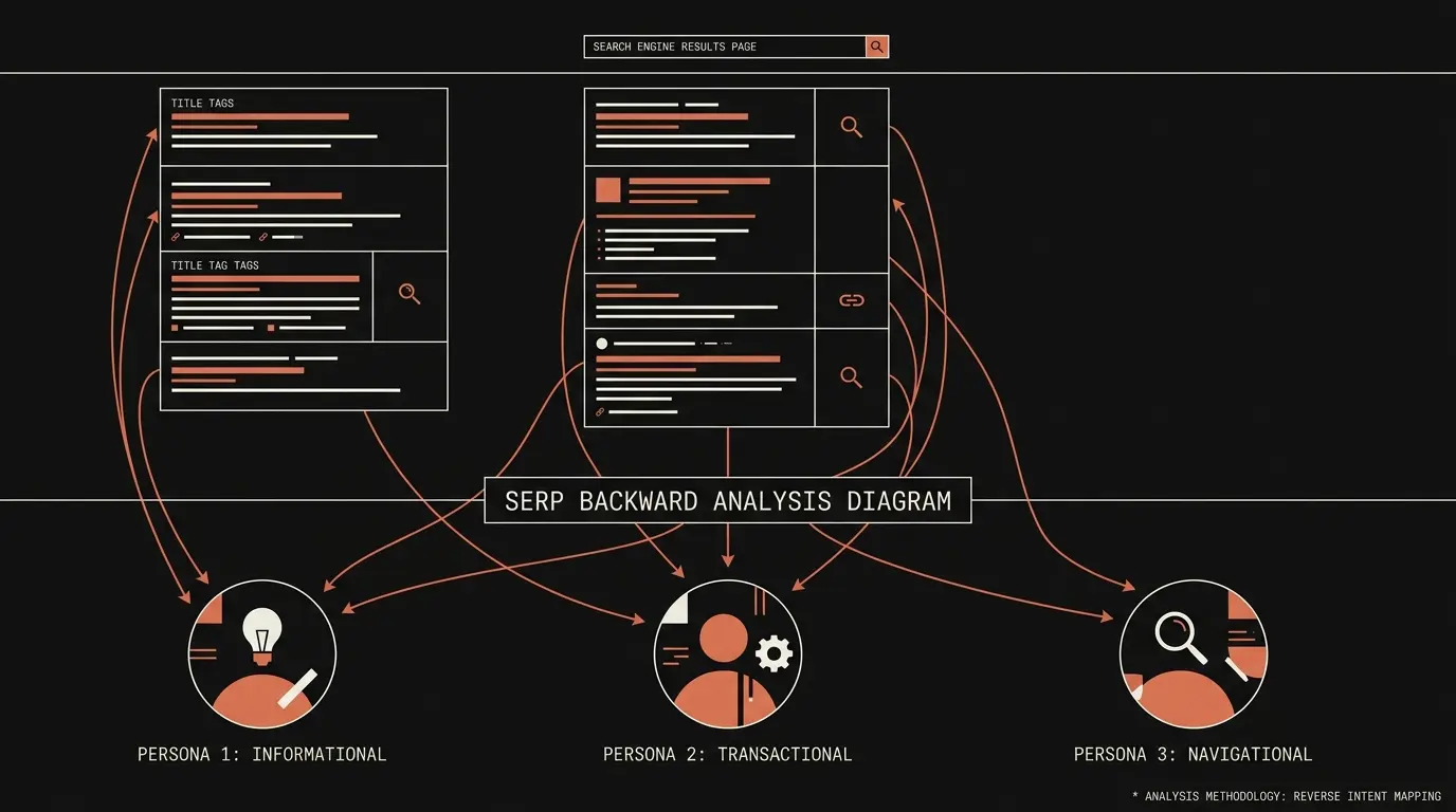 Claude SEO SXO with SERP-backward analysis and persona scoring